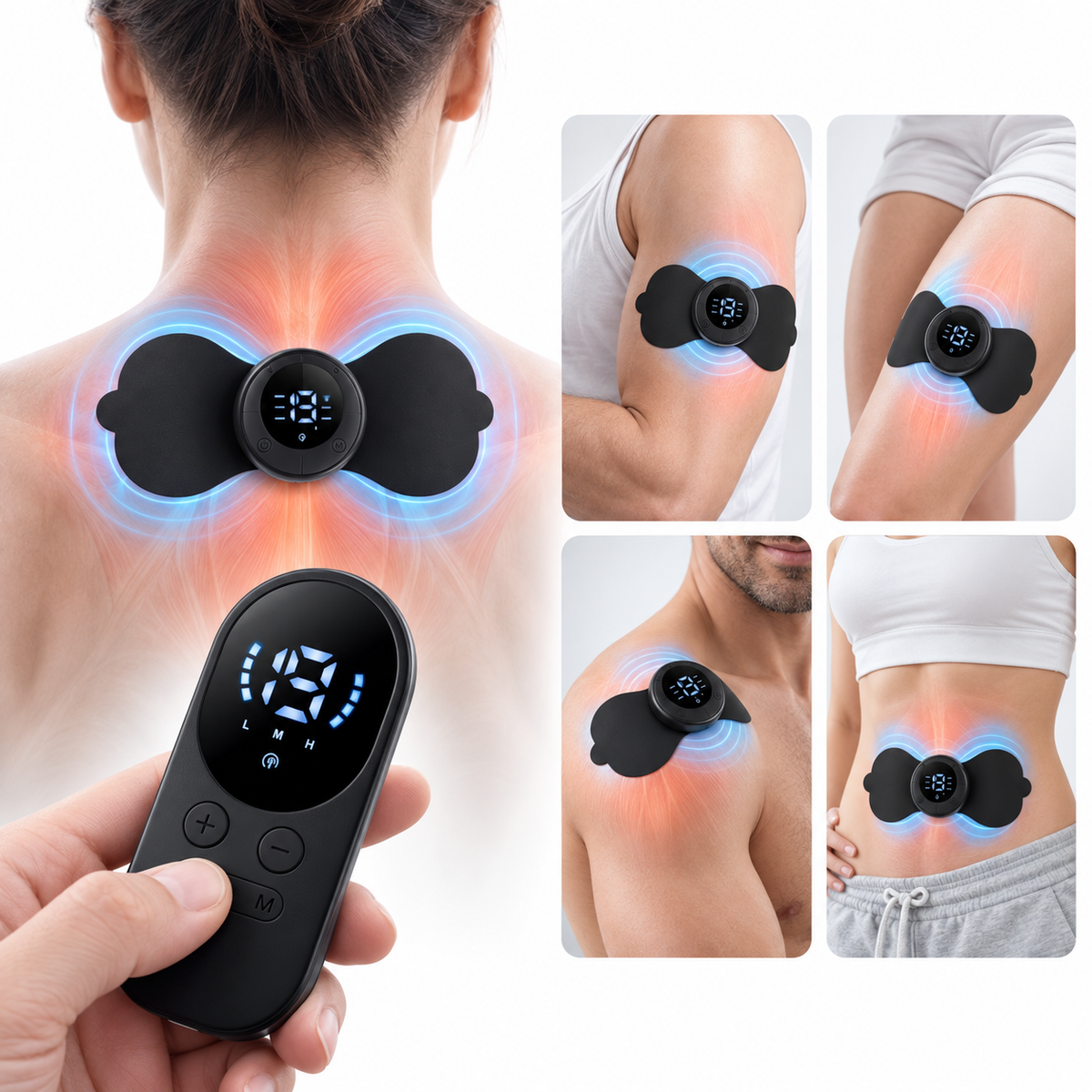 FlexyTech heat and EMS recovery patch