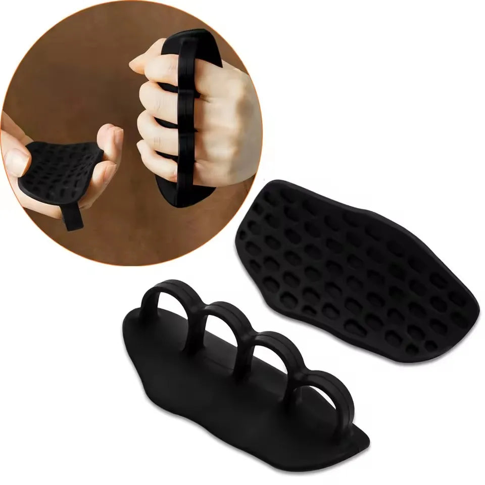 Weight Lifting Grips Gym Hand Grips Lightweight Sturdy Fingerless For Bodybuilding Crossfit Training Fitness Non-Slip Design
